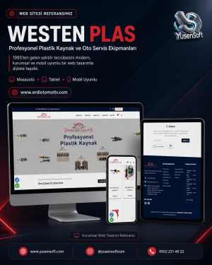 Erdi Otomotiv - Westen Plas | Profesyonel Plastik Kaynak ve Oto Servis Ekipmanları